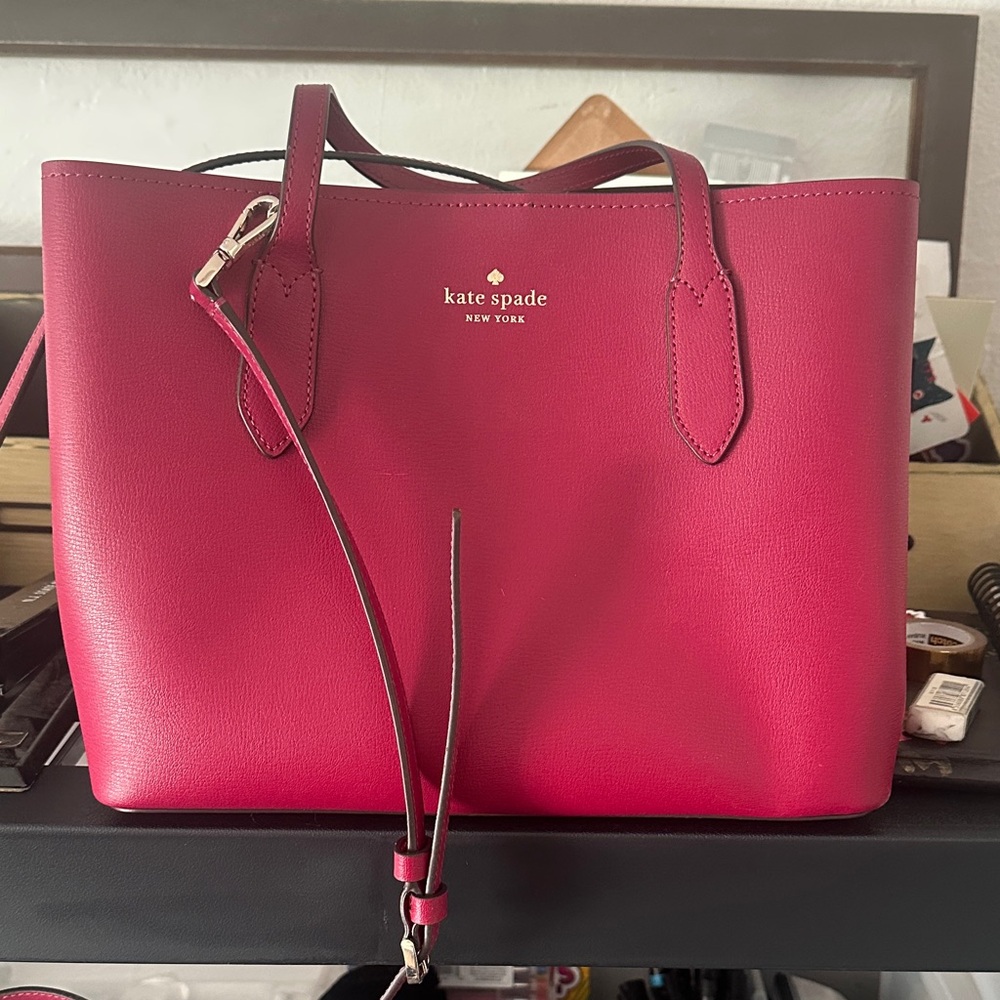 Kate Spade Berry Pink Tote Bag